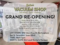 Rector's Vacuum Grand Re-Opening!