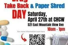 Kittitas Co. Drug Take Back & Paper Shred