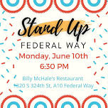 Stand Up Federal Way Monthly Meeting - 6/10/24