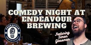 Comedy Night at Endeavour Brewing featuring Simon Glassman