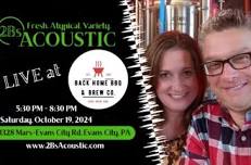 2Bs Acoustic at Back Home BBQ & Brew Co.