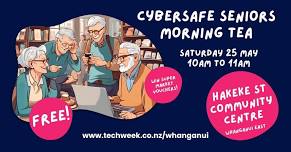 Cybersafe Seniors Morning Tea (as part of Techweek 2024)