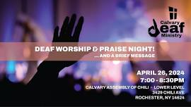 Deaf Worship & Praise Night