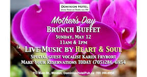 Mother's Day Brunch Buffet at Dominion Hotel