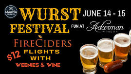 Wurst Festival FUN at Ackerman Winery