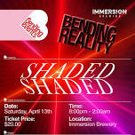 Bending Events Presents: Bending Reality