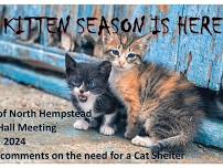 Rally for Cat Shelter at Town of North Hempstead Town Hall