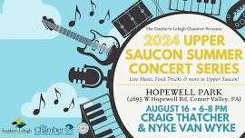 Craig Thatcher & Nyke Van Wyke - Upper Saucon Township's Summer Concert Series w/ SLCC