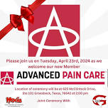 Ribbon Cutting Ceremony for Advanced Pain Care