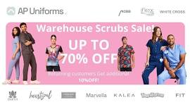 MONCTON - Don't Miss Out on Our Huge Scrub Sale - Up to 70% OFF at our Warehouse Event !