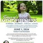 Days of Mindfulness: Thirsty for Wonder