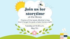 Tuesday's Storytime At The Library