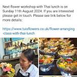 Flowers workshop with Thai lunch