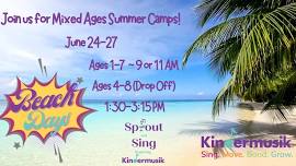 Kindermusik Beach Days Summer Camps