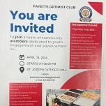 Optimist Club Membership Drive