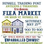 Russell Trading Post Flea Market. Huge Event! Barn will be open!