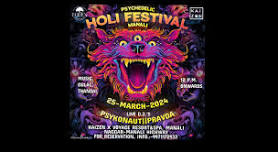 Psychedelic Holi festival manali  | HOLI 2024