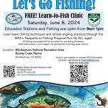 Learn-to-Fish Clinic at Whiskeytown National Recreation Area