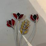 Making a Stained Glass Flower Bouquet