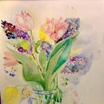 Watercolor Workshop: Tulip & Lilac Bouquet