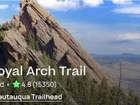 Hike Royal Arch Trail in Boulder CO!