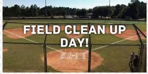 Field Clean Up Day!