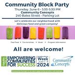 Community Concepts Block Party through NeighborWorks