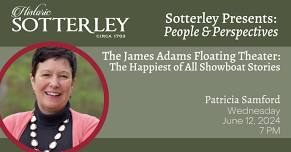 Sotterley Presents: People & Perspectives with Patricia Samford