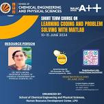 Short Term Course on Learning Coding and Problem Solving with MATLAB