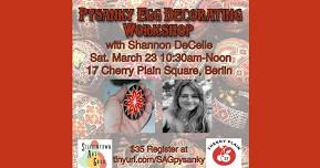 Psanky Egg Decorating Workshop with Shannon DeCelle