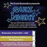 McLeods Book Club Charity Quiz Night