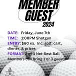 One Day Member Guest