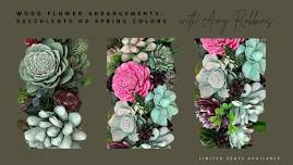 DIY Wood Flower Arrangements