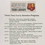 Orena Humphreys Public Library Tween/Teen/Family Adventure – Whitwell