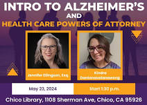 Introduction to Alzheimer’s + Health Care Powers of Attorney