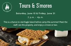 Tours & S'mores — Eagle Island Camp