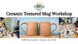 Ceramic Textured Mug Workshop