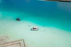 Private Pontoon Tour through the Bacalar Lagoon