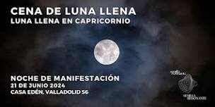 Cena de Luna Llena en Capricornio