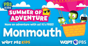 WQPT PBS Summer of Adventure at Monmouth Library