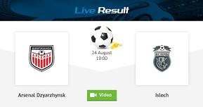 Arsenal Dzyarzhynsk - Isloch Belarus / Vysshaya Liga August 24, 2024