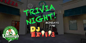 DJ Trivia - Mondays at Quinny's