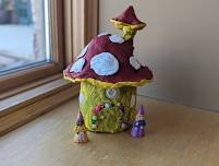 Clay Mushroom House