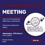 SMNA Team Registration Meeting