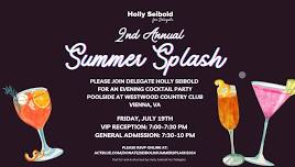 2nd Annual Seibold Summer Splash!