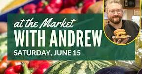 At the Market with Andrew