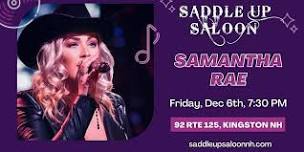 Samantha Rae Acoustic at Saddle Up Saloon