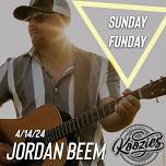 Jordan Beem live- Sunday Funday @ Koozies!