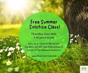 FREE Summer Solstice Class -108 Sun Salutations!