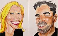 Couples Caricature